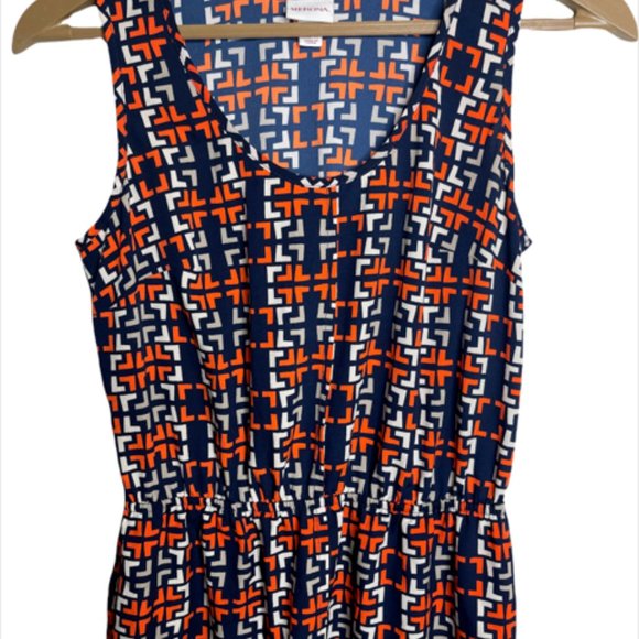 Merona Micro Geo Print Mini Dress with Pockets XS - Picture 9 of 11